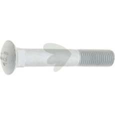 Hex screw with countersunk head