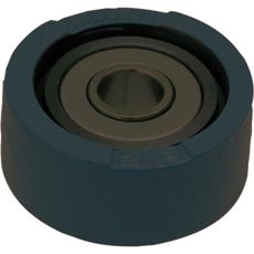 Flange bearing 25x400x43 mm GGG