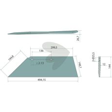 Right Blade 18