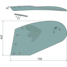 Turning disc left - 3440719