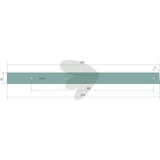 Rail disc furrow No.3, right - 3444130