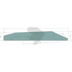 Rail disc furrow No. 4 left - 3444141
