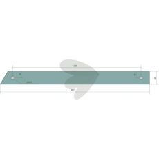 Guide rail furrow plow left, no. 2 - 27311002