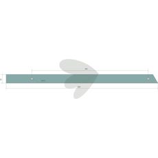 Guide rail furrow plow right, no. 3 - 27311101