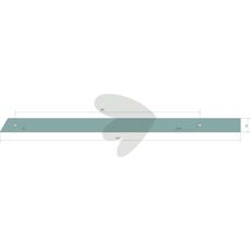 Guide rail furrow plow left, no. 3 - 27311102