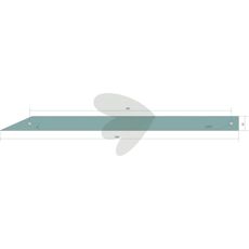 Guide rail furrow plow right, no. 4 - 27311201