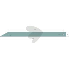 Guide rail furrow plow right, no. 4 - 27380801
