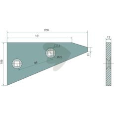 Landside point right and left - 27510205