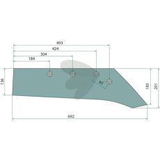 Knife right - 27513001