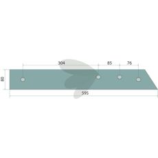 Rail gallery plow Right, no. 1 - 27590301