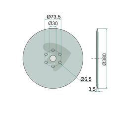 Disk rake - 400840