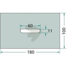 Plastic scraper Lely and others 1163223040