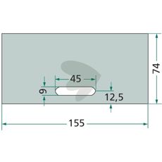 Plastic scraper Lely and others. 1164528380