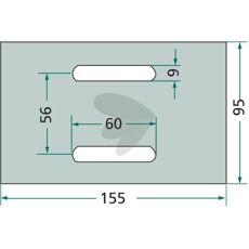 Plastic scraper Maschio and others. 26100667