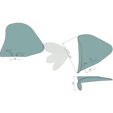 Turning disc right - 076812R
