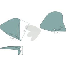 Turning disc left - 076813R