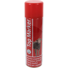 Sheep marking spray red