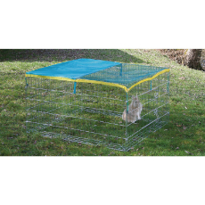 Enclosure with barrier