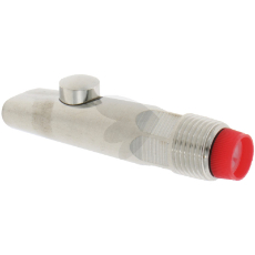Nipple stainless steel 78 mm long