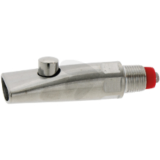 Nipple stainless steel 105 mm long