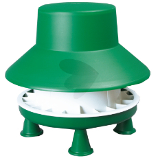 Chicken feed dispenser 6kg with lid
