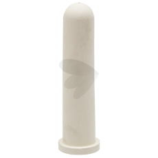 Teat white, 125 mm with slit