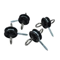 Gate anchor Pro+ loose eye stainless steel 4 pcs/pack