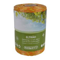 Electric wire + 1.5 mm yellow/orange 500 m 3x0.16