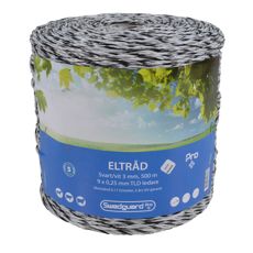 Electric wire Pro+ 3 mm white/black 500 m 9x0.25