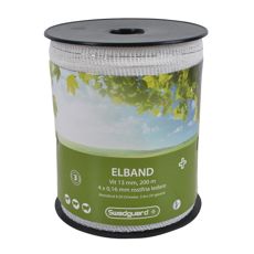 Electric tape + 13 mm white 200 m 4x0.16