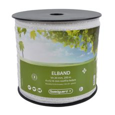 Electric tape + 20 mm white 200 m 4x0.16