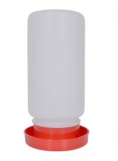 Water dispenser 1l standing red/white