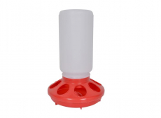 Feed dispenser 1kg standing red/white