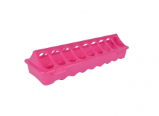 Feed trough 30cm pink