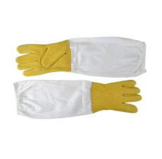 Willab Gloves sheepskin/canvas yellow