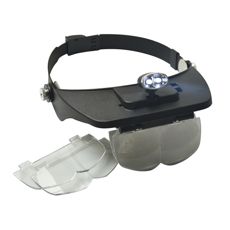 Willab Magnifying glass headlamp plastic