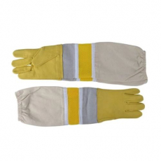 Willab Bee gloves Leather/Canvas/Vent. mesh Yellow