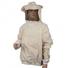 Willab Bee jacket/veil 1 layer 100% cotton white