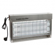 Kerbl Insect Trap EcoKill Inox IPX4 2x15W