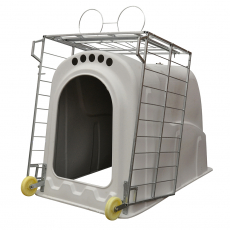 Calf hut