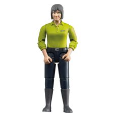 Woman, dark blue jeans 1:16