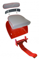 Seat kit complete MF 35, 35X, 135
