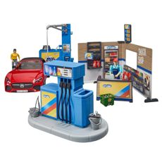 Gas station and car wash