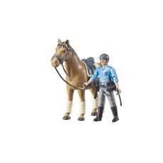 Assembled police officer