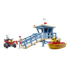 Life guard station incl. Accessories