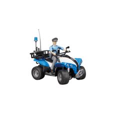 Police Quad with police officer and accessories 1:16