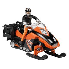Scooter with driver and accessories 1:16