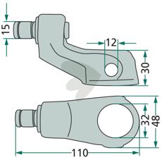 Control lever - 261800141