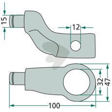 Control lever - 283800500