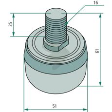 Guide roller - 01141354